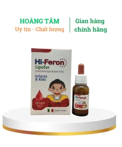 Viên uống bổ sung sắt Ferovital ngừa thiếu máu không gây táo bón cho bà bầu và mẹ sau sinh - Lọ 30 viên
