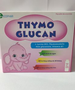 Tăng sức đề kháng cho bé Thymoglucan hỗ trợ nâng cao sức đề kháng cho cơ thể, ăn ngon miệng, tăng cường tiêu hóa
