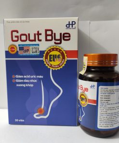 Viên uống Gout Bye Dung Hung Pharma hỗ trợ giảm đau xương khớp do phong thấp 30 viên