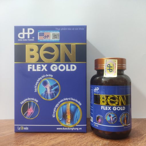 Dưỡng khớp chắc khoẻ - Bon Flex Gold Giúp giảm các triệu chứng thoái hóa khớp, bổ sung dưỡng chất cho xương khớp và sụn khớp