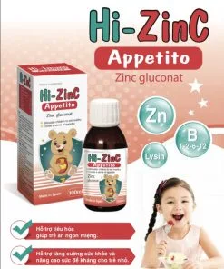 Siro Kẽm Hi ZinC Hộp 100ml, hỗ trợ tiêu hóa, giúp trẻ ăn ngon, tăng cường miễn dịch - Nhập khẩu từ Pháp
