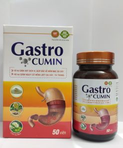 Viên uống dạ dày Gastro Cumin hộp 50 viên, giúp giảm acid dịch vị, giảm viêm loét dạ dày, tá tràng