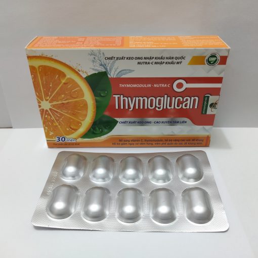 Viên uống Thymoglucan C tăng cường sức khỏe hộp 30 viên