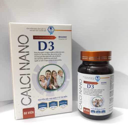 Calci nano D3 - Bổ sung canxi, xương răng chắc khoẻ