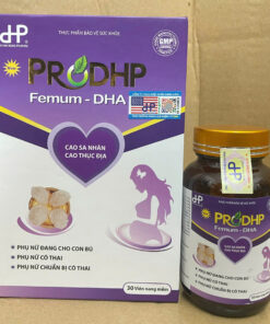 Viên uống Pro Dung Hung Pharma Femum DHA bổ sung vitamin phụ nữ mang thai và cho con bú 30 viên