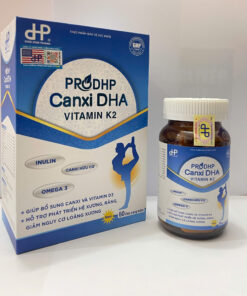 Viên uống Pro Dung Hung Pharma Canxi DHA vitamin K2 giúp xương chắc khỏe 60 viên Viên uống Pro Dung Hung Pharma Canxi DHA vitamin K2 giúp xương chắc khỏe 60 viên